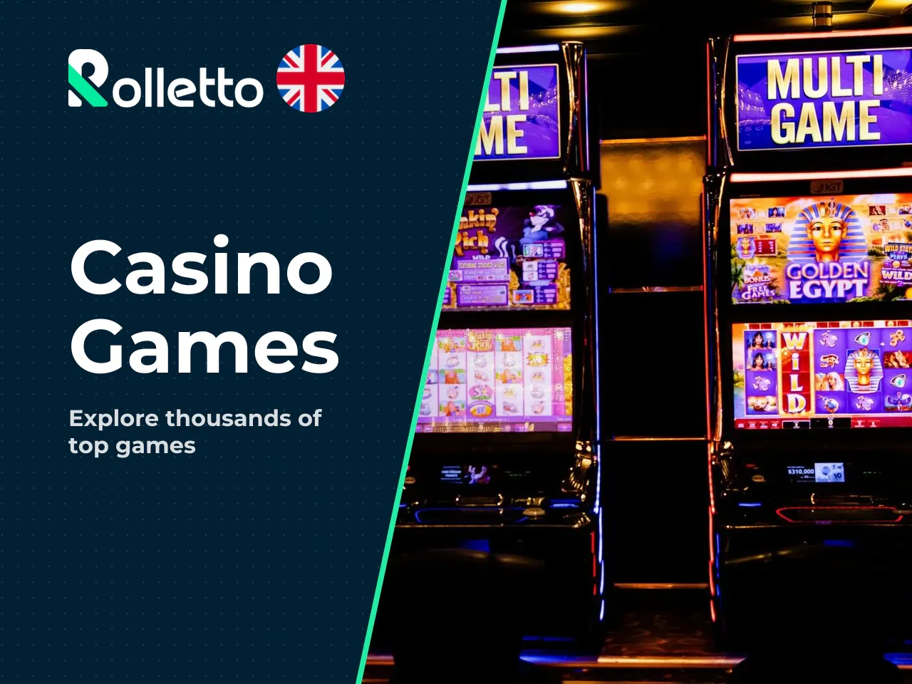 Casino Games Available at Rolletto. The